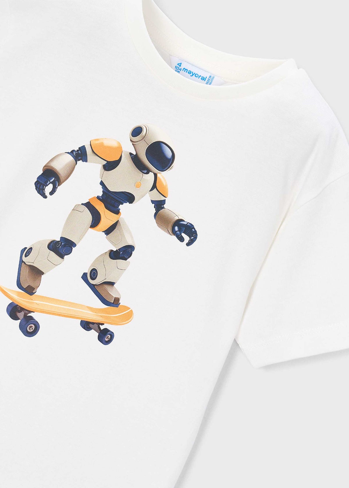 3-piece robot knit set boy