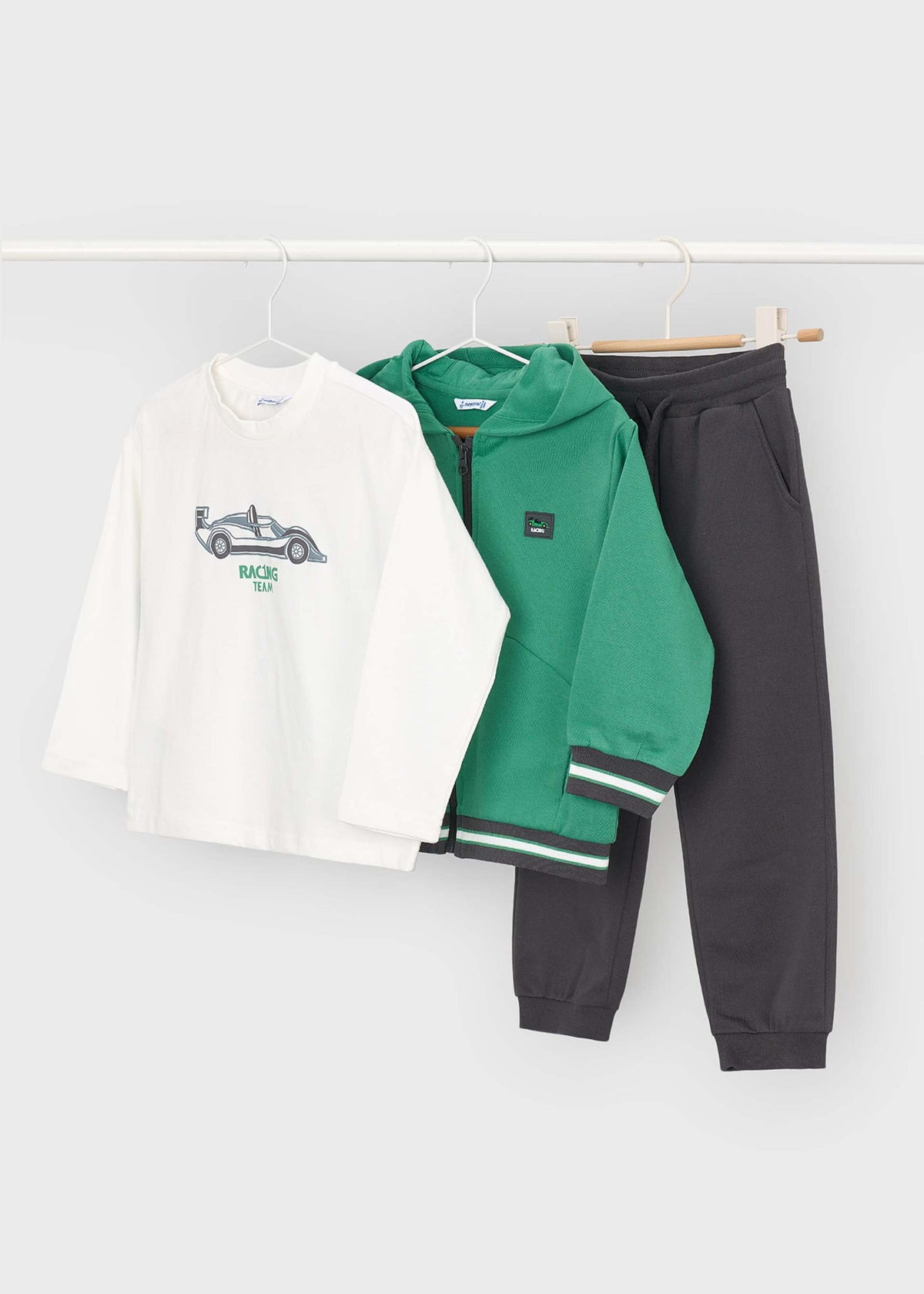 3-piece tracksuit with T-shirt for boys