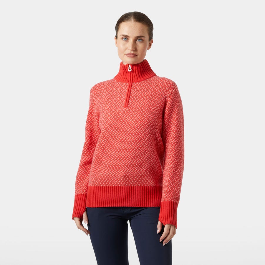 Women's Arctic Ocean Iceland Wool Knit Sweater
