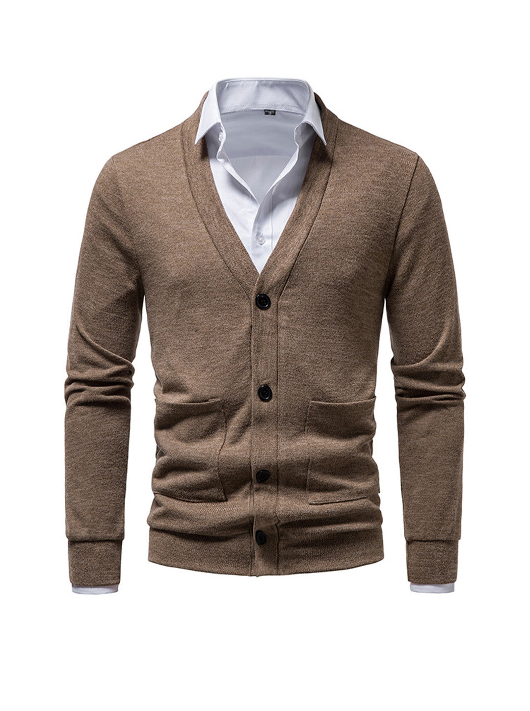 Brent Pocket Freizeit-Strickjacke (Hemd nicht inbegriffen)