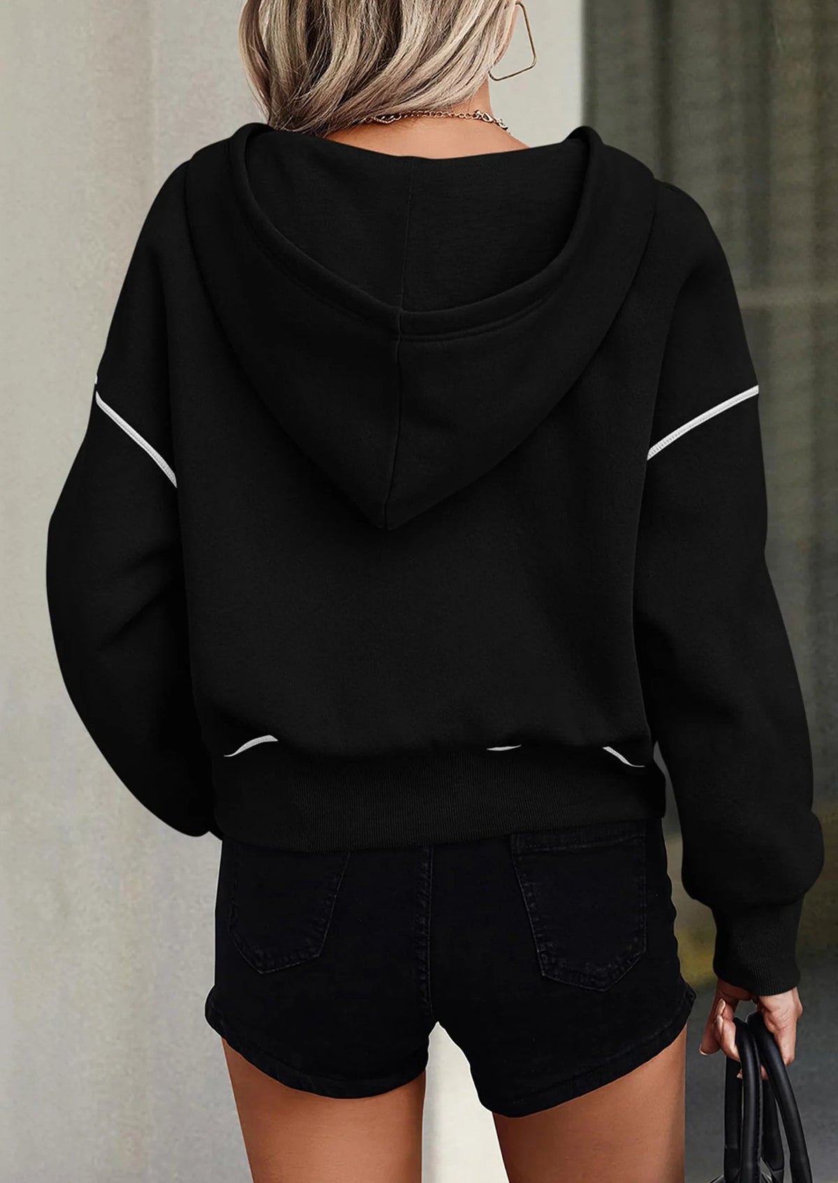 ⏰LETZTER TAG – 59% SPAREN💥Damen Herbst/Winter Half-Zip Hoodie Pullover