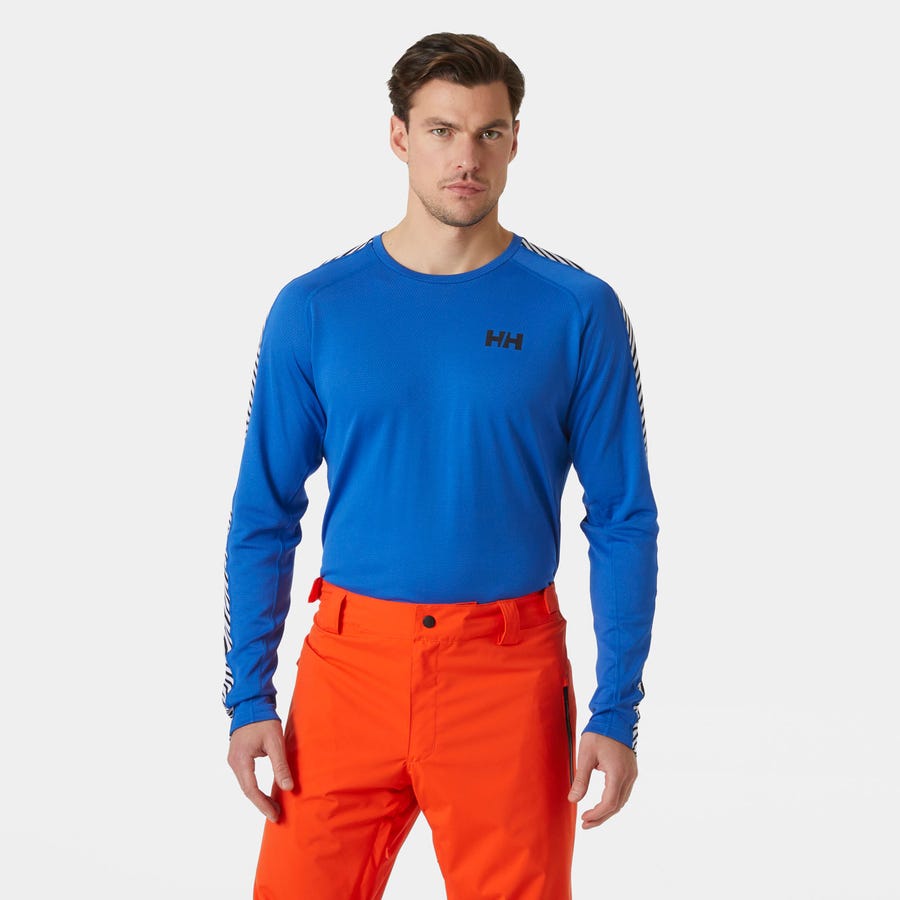 Men's LIFA ACTIVE Stripe Crew Base Layer