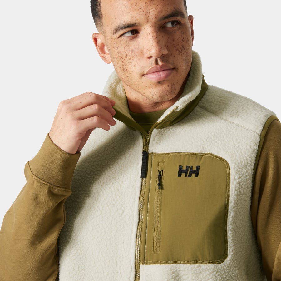 Unisex Panorama Pile Fleece Vest