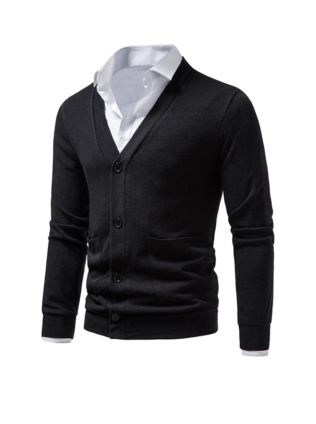 Brent Pocket Freizeit-Strickjacke (Hemd nicht inbegriffen)