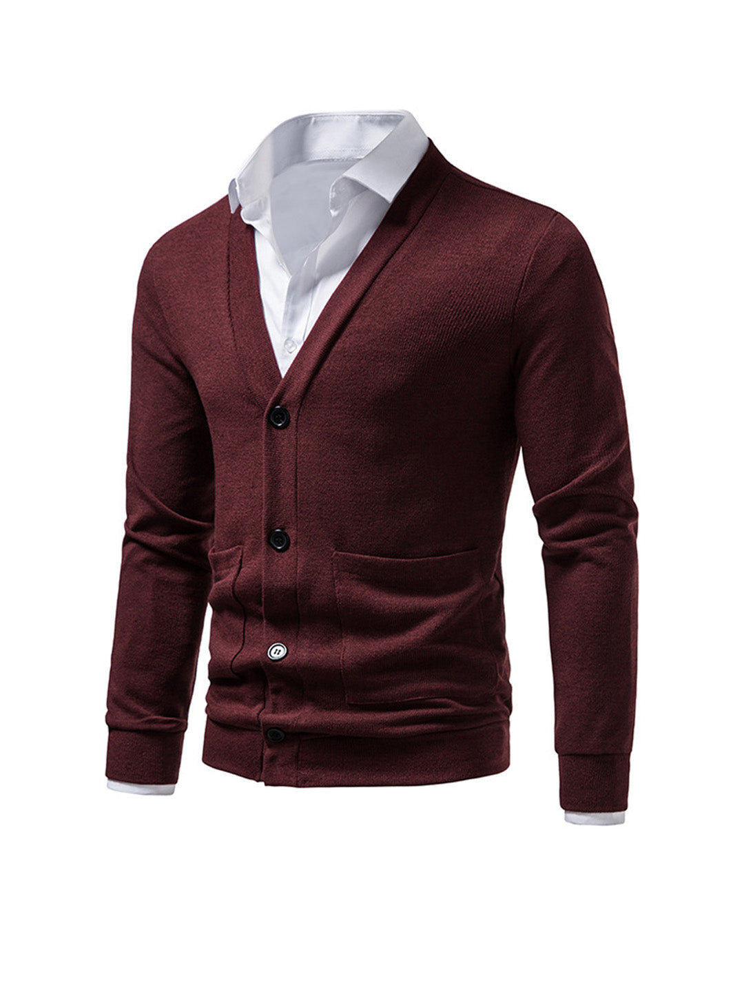 Brent Pocket Freizeit-Strickjacke (Hemd nicht inbegriffen)