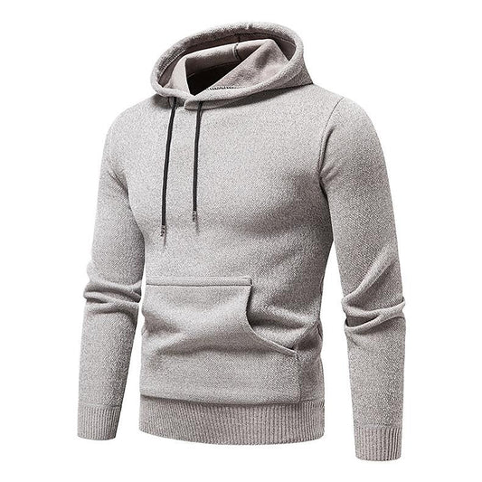 Herren Chenille Basic Casual Kapuzenpullover