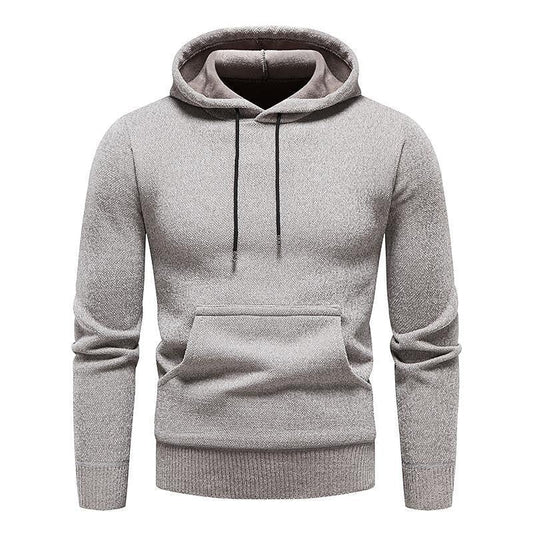 Herren Chenille Basic Casual Kapuzenpullover