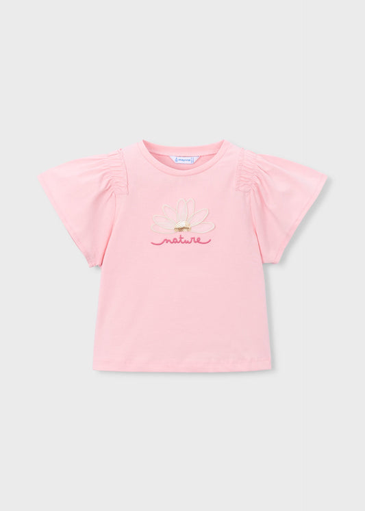 Applique t-shirt girl