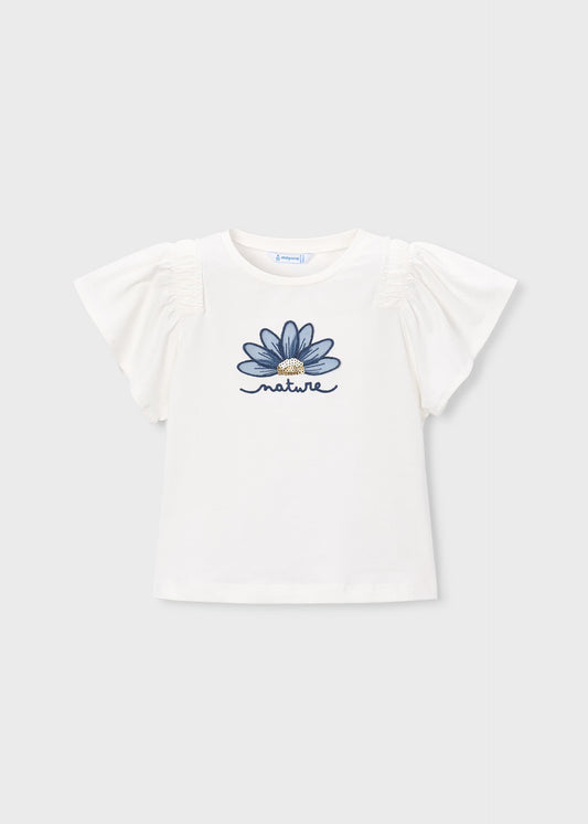 Applique t-shirt girl