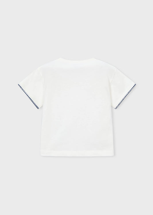 Applique t-shirt girl