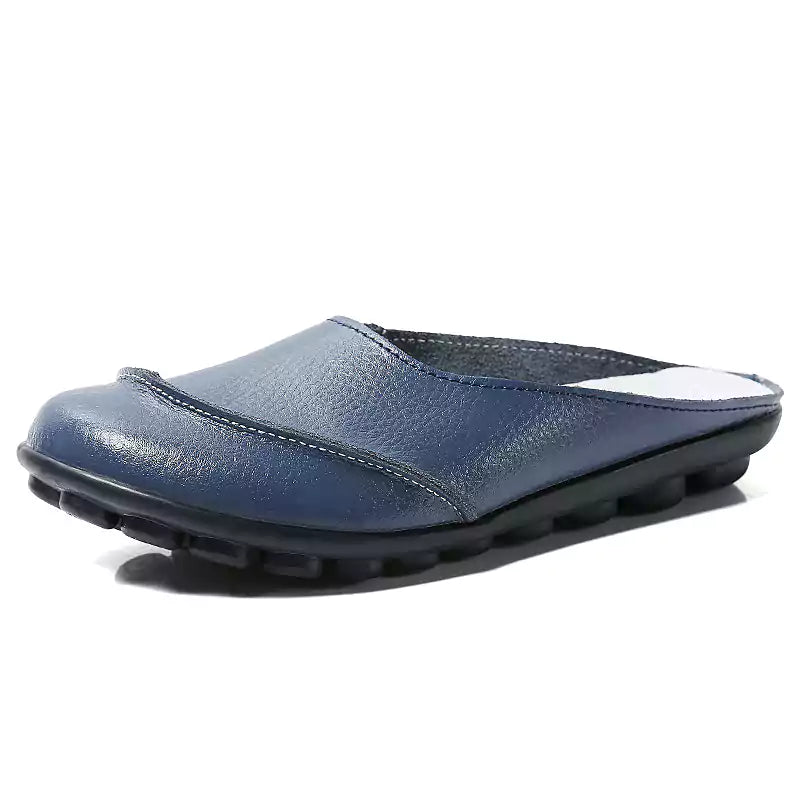 LetcloTM Leder weiche Sohlen Bequeme flache Sandalen