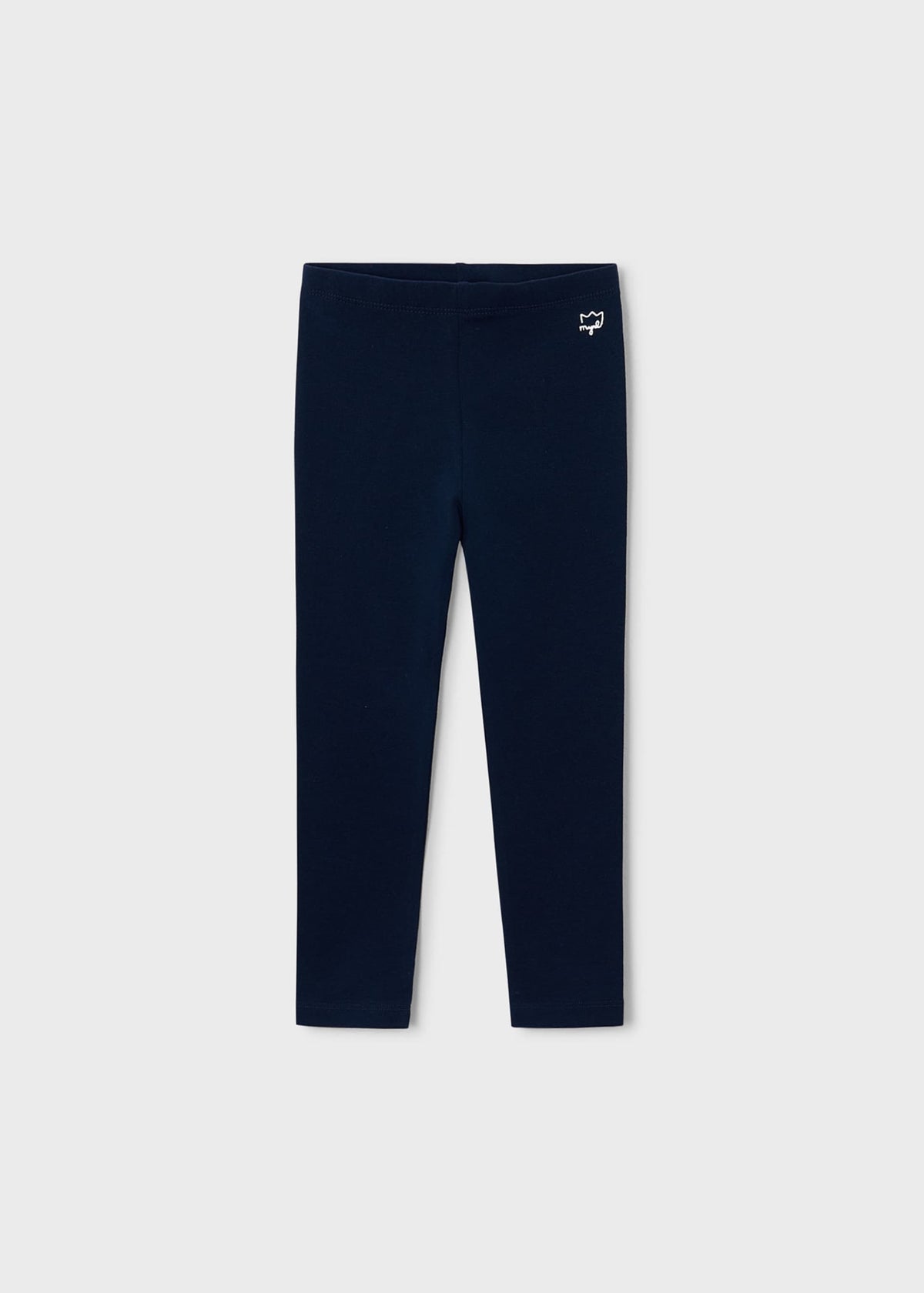 Basic knitted leggings for girls
