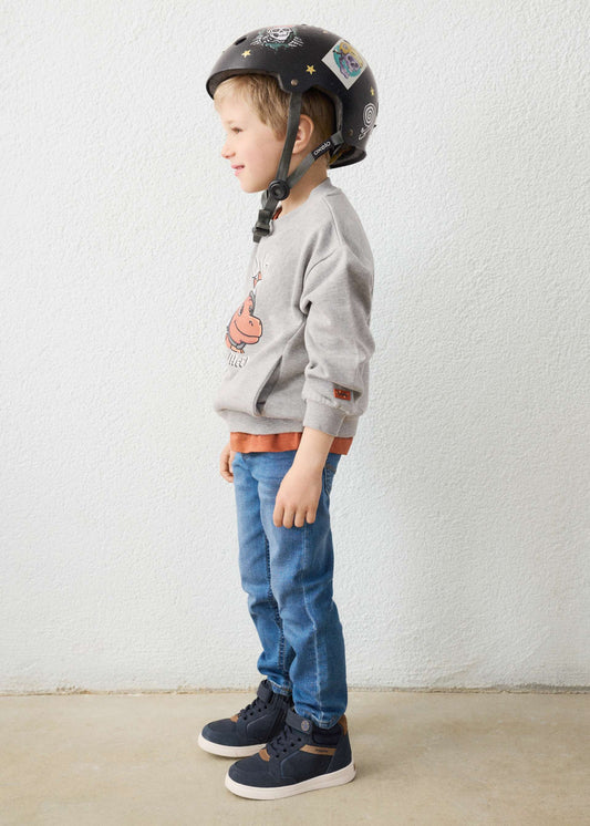 Schlichte Slim-Fit-Jeans für Jungen