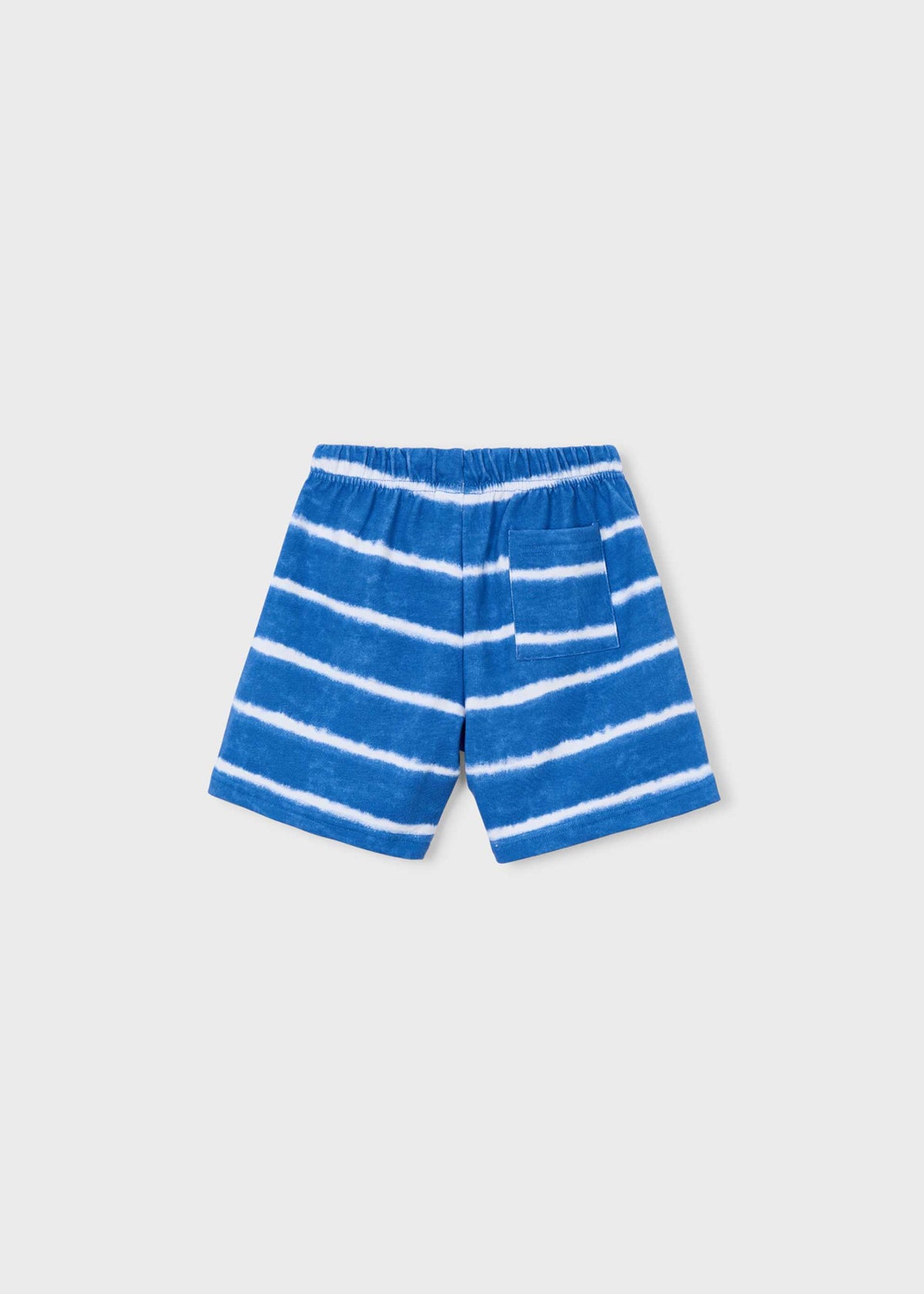 Bermuda print shorts boy with stripes