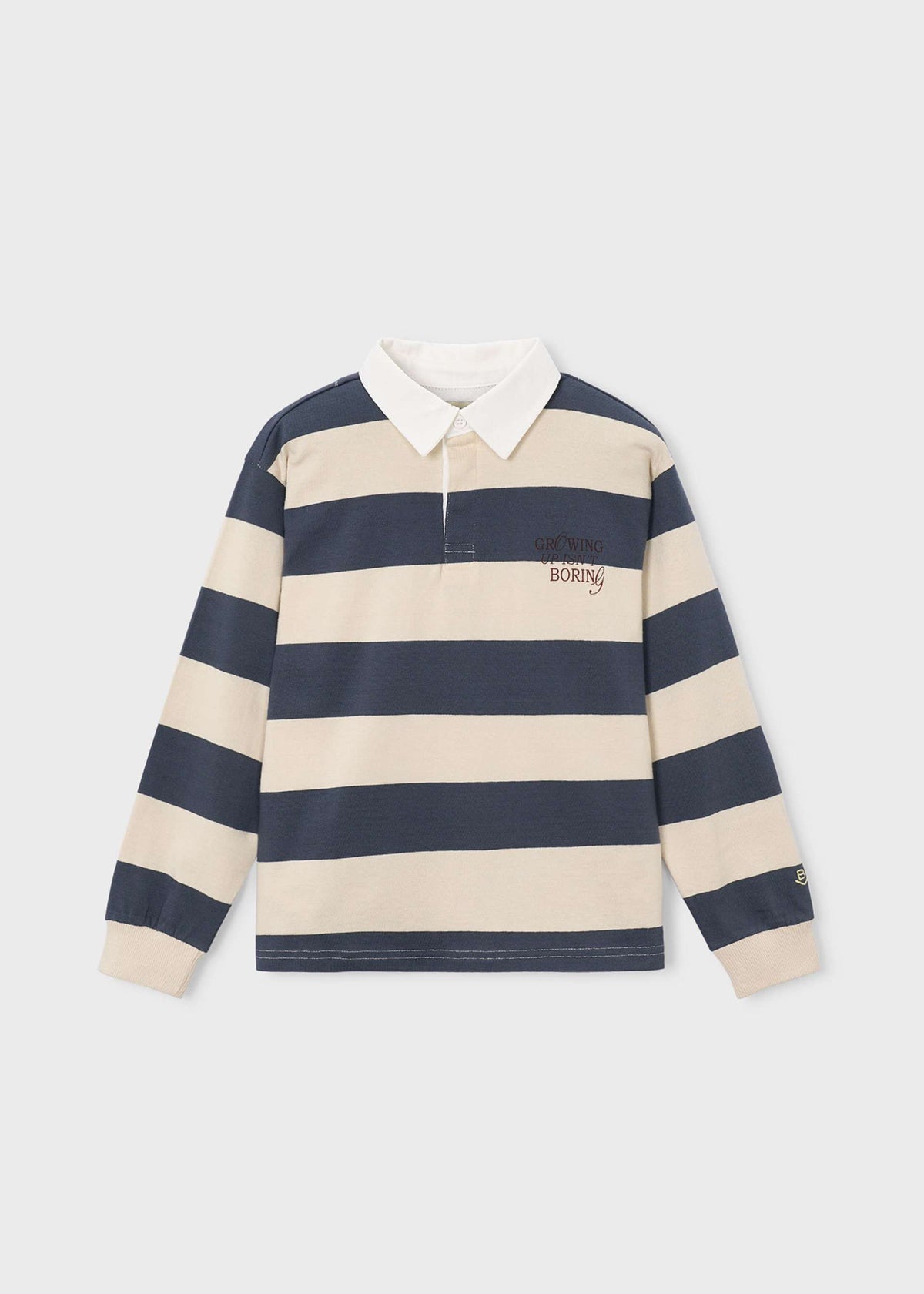 Boston Kids Gestreiftes Polo-Shirt