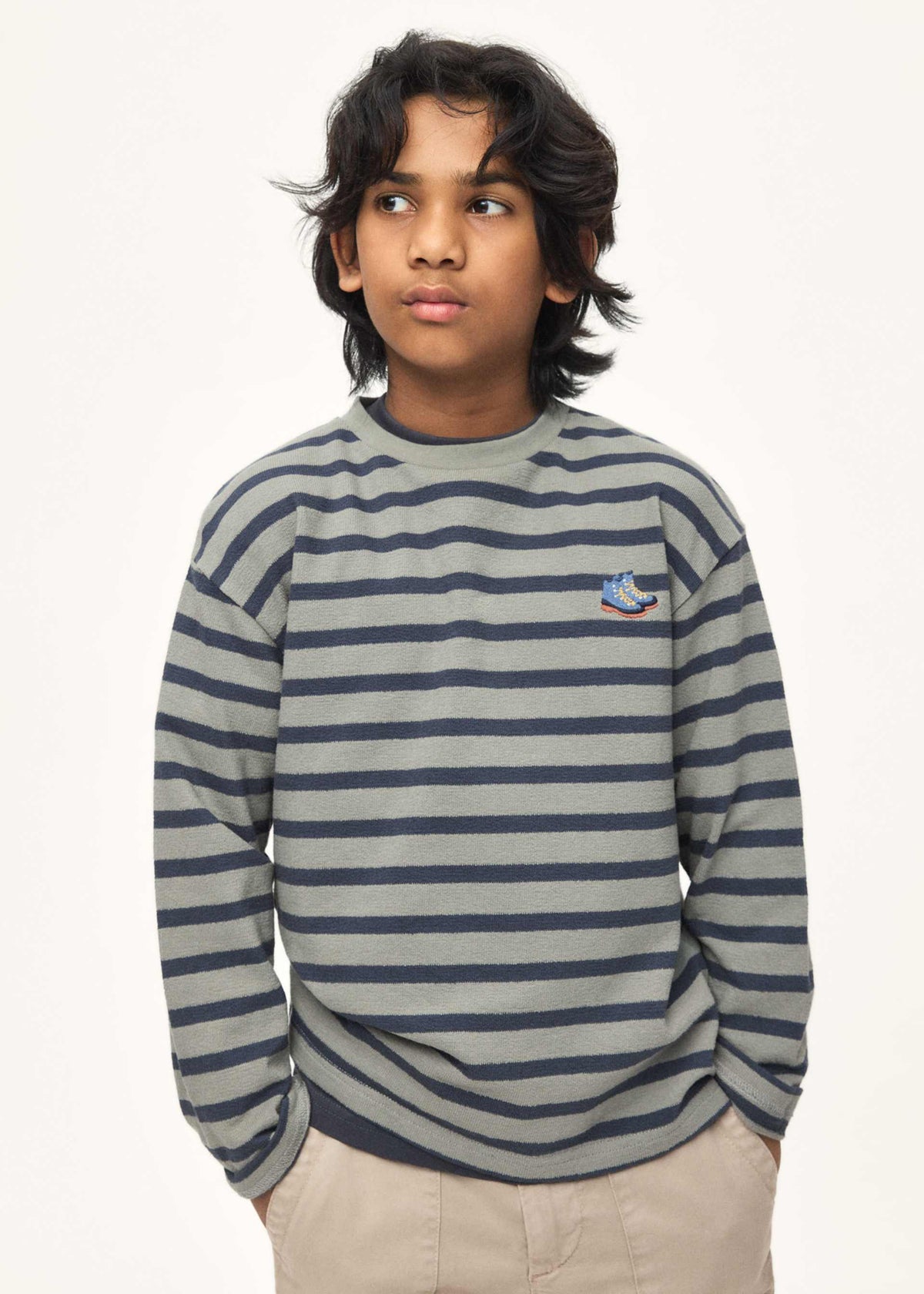 Boston Kinder-Streifenshirt