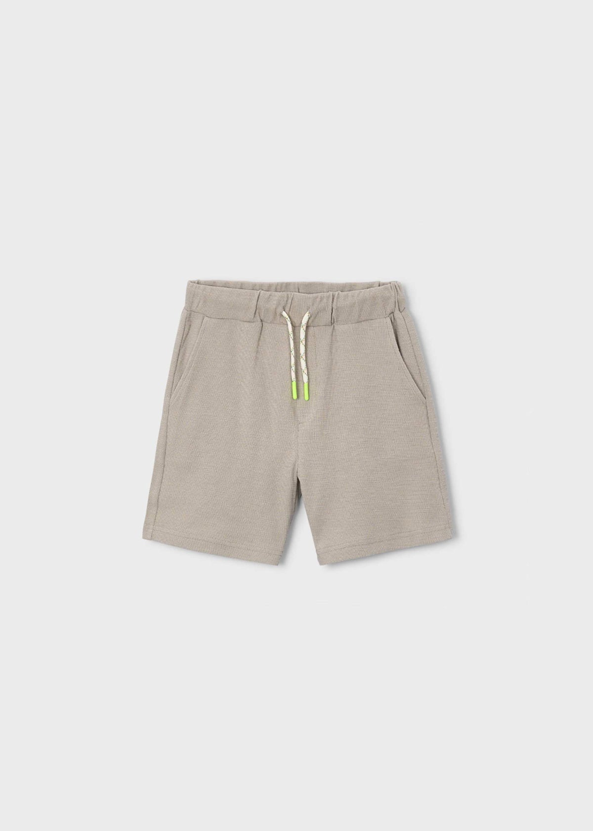 Boston Kids structured knit Bermuda shorts for boys