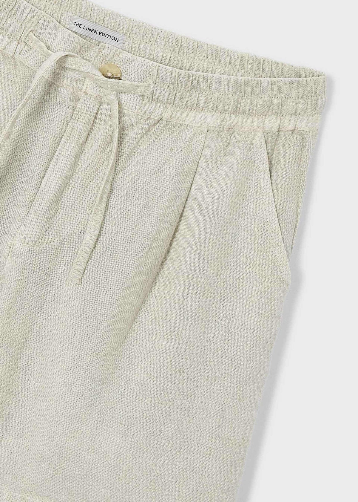 Bermudashorts aus Leinen von Mayoral in Boston-Optik