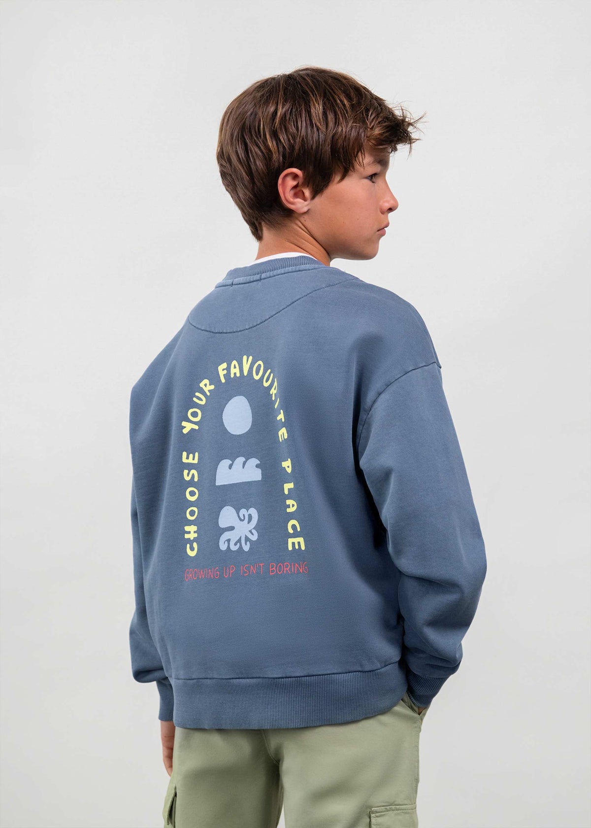 Boston Sweatshirt Boston Kinder