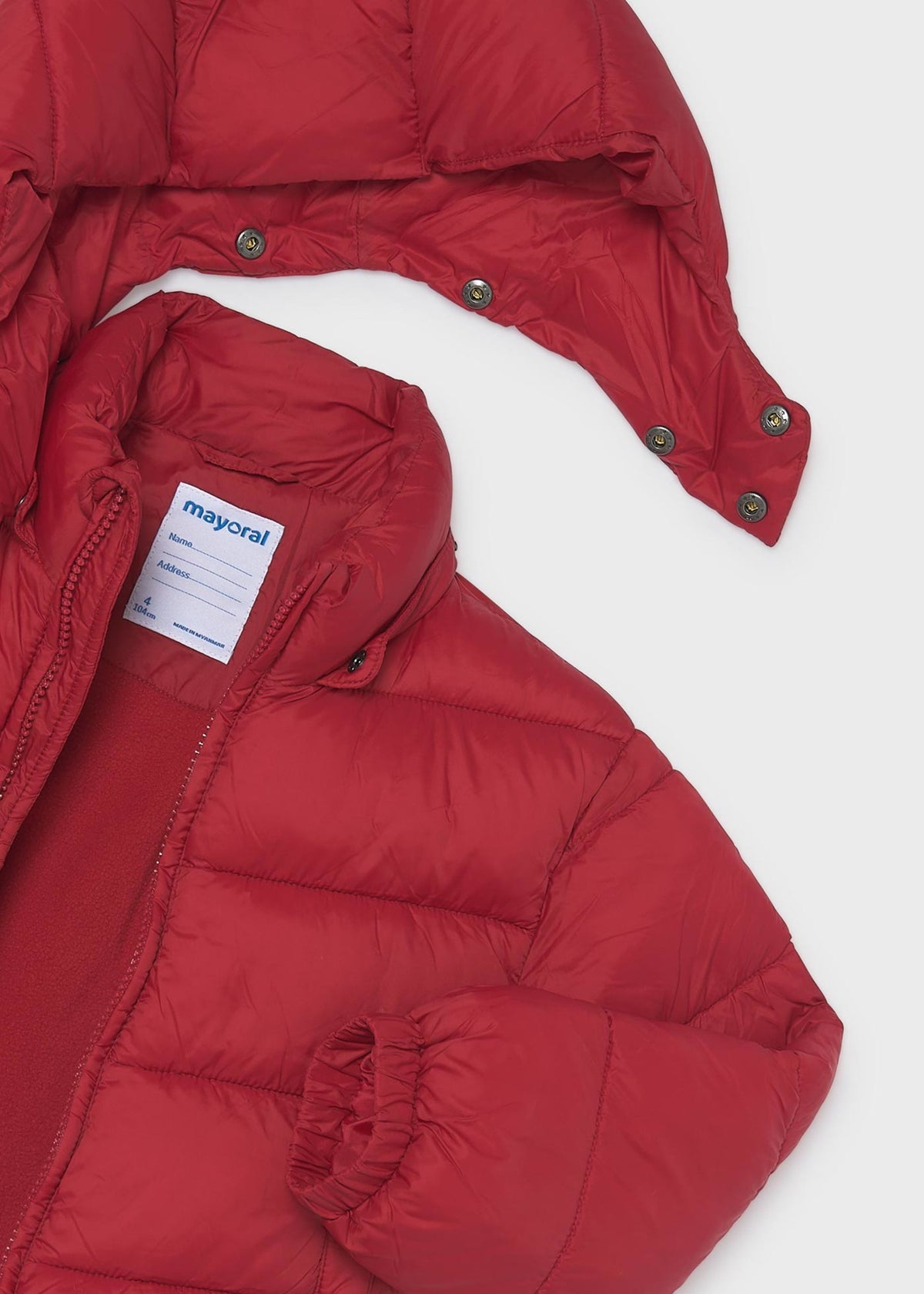 Boy basic school coat