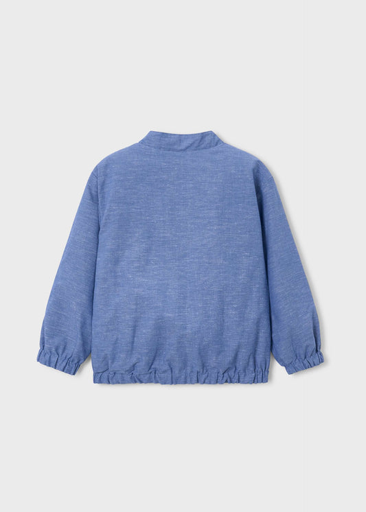 Boy linen reversible windbreaker