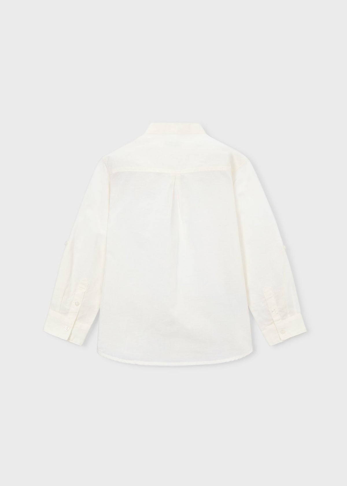Boy long-sleeved linen shirt