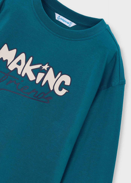 Boy Making T-Shirt