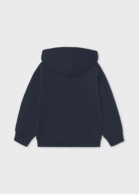 Boy Making Zip-up Hoodie