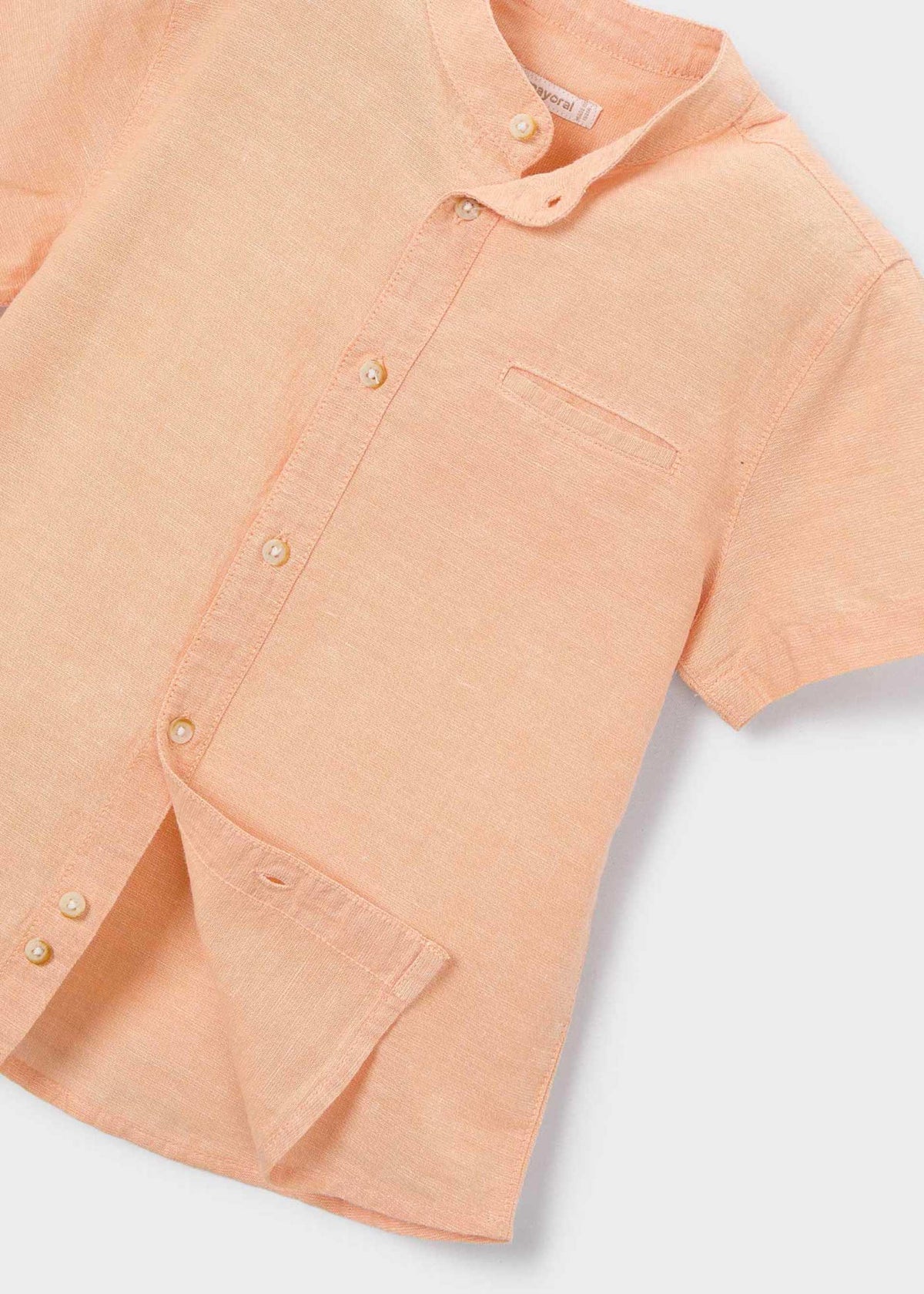 Boy mandarin collar shirt
