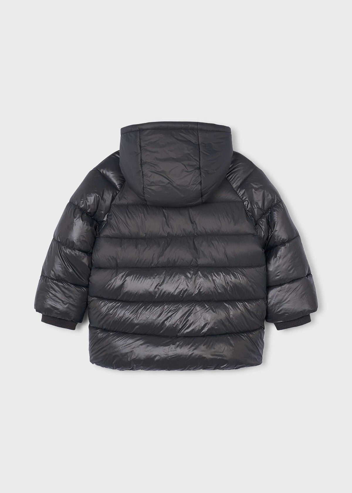 Jungenjacke in matter Glanzoptik