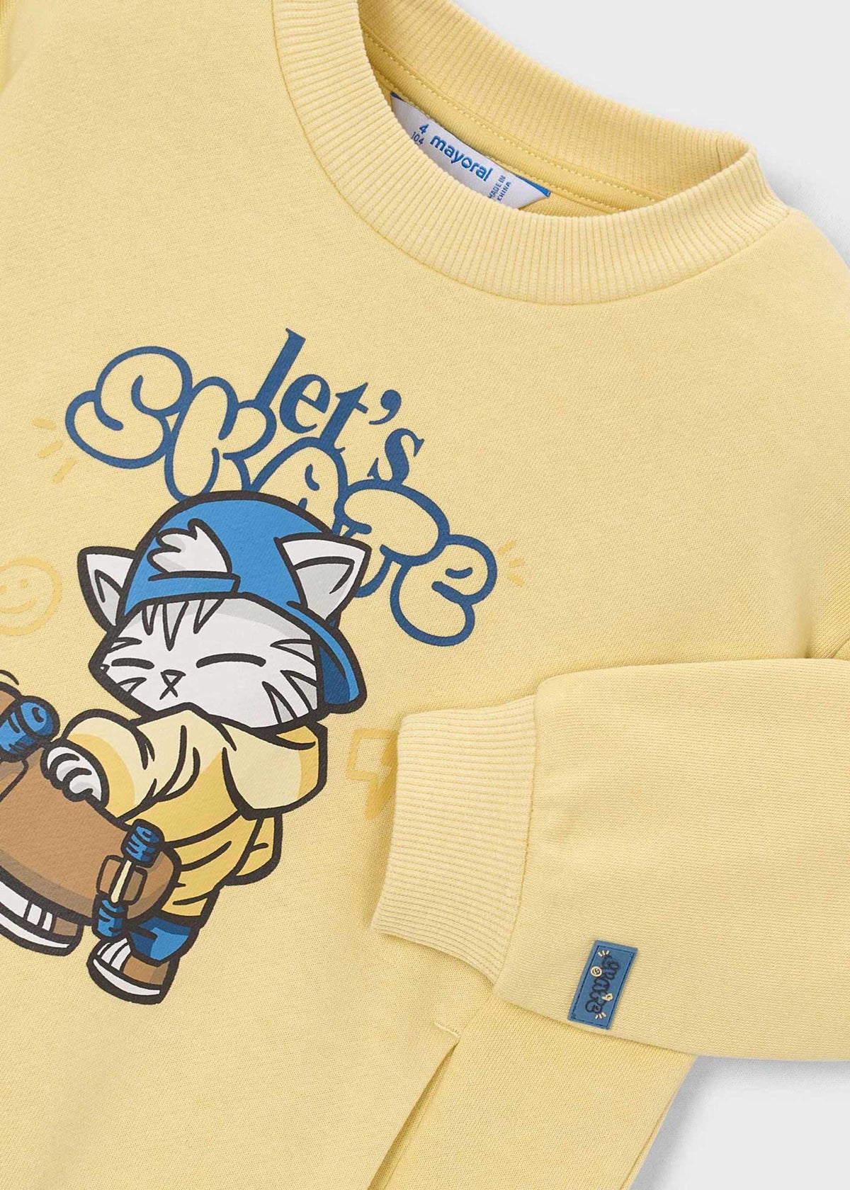 Boy print jumper