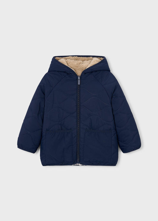 Boy reversible sheepskin jacket