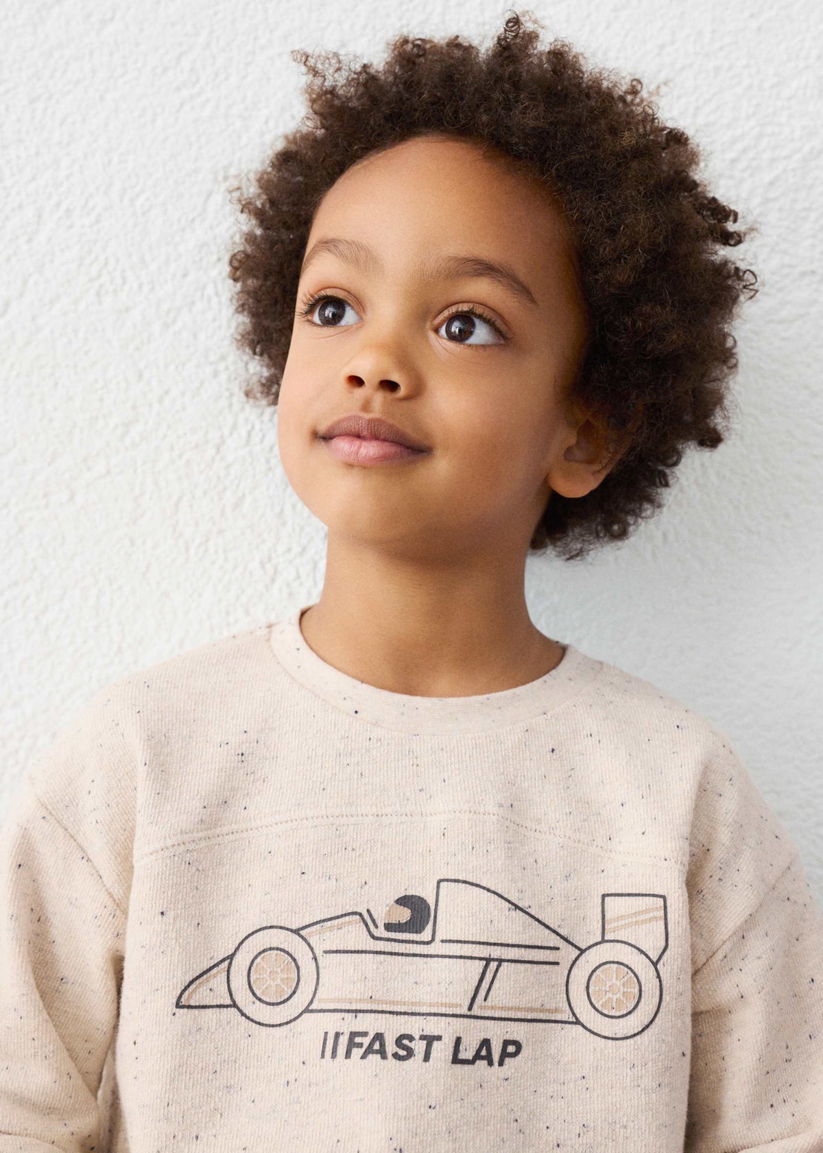 Jungen-T-Shirt mit Siebdruck