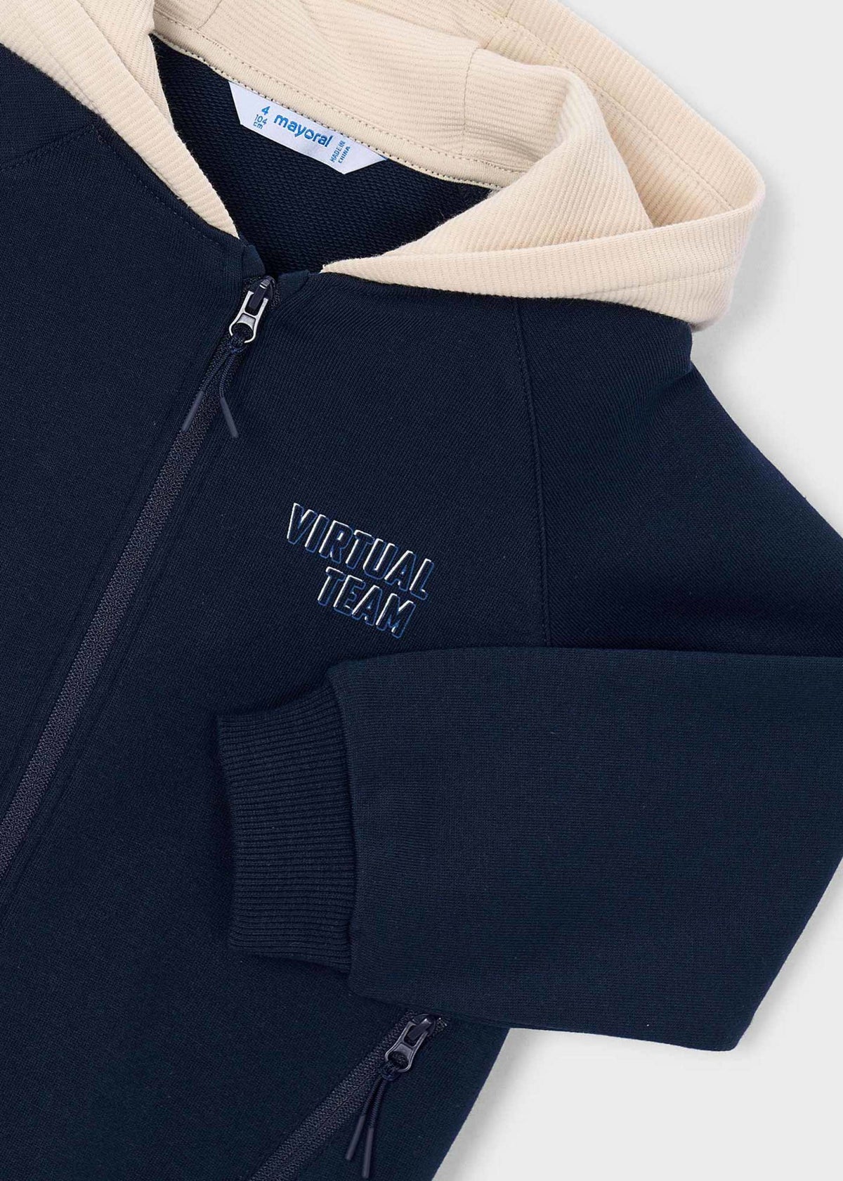 Boy zip-up hoodie