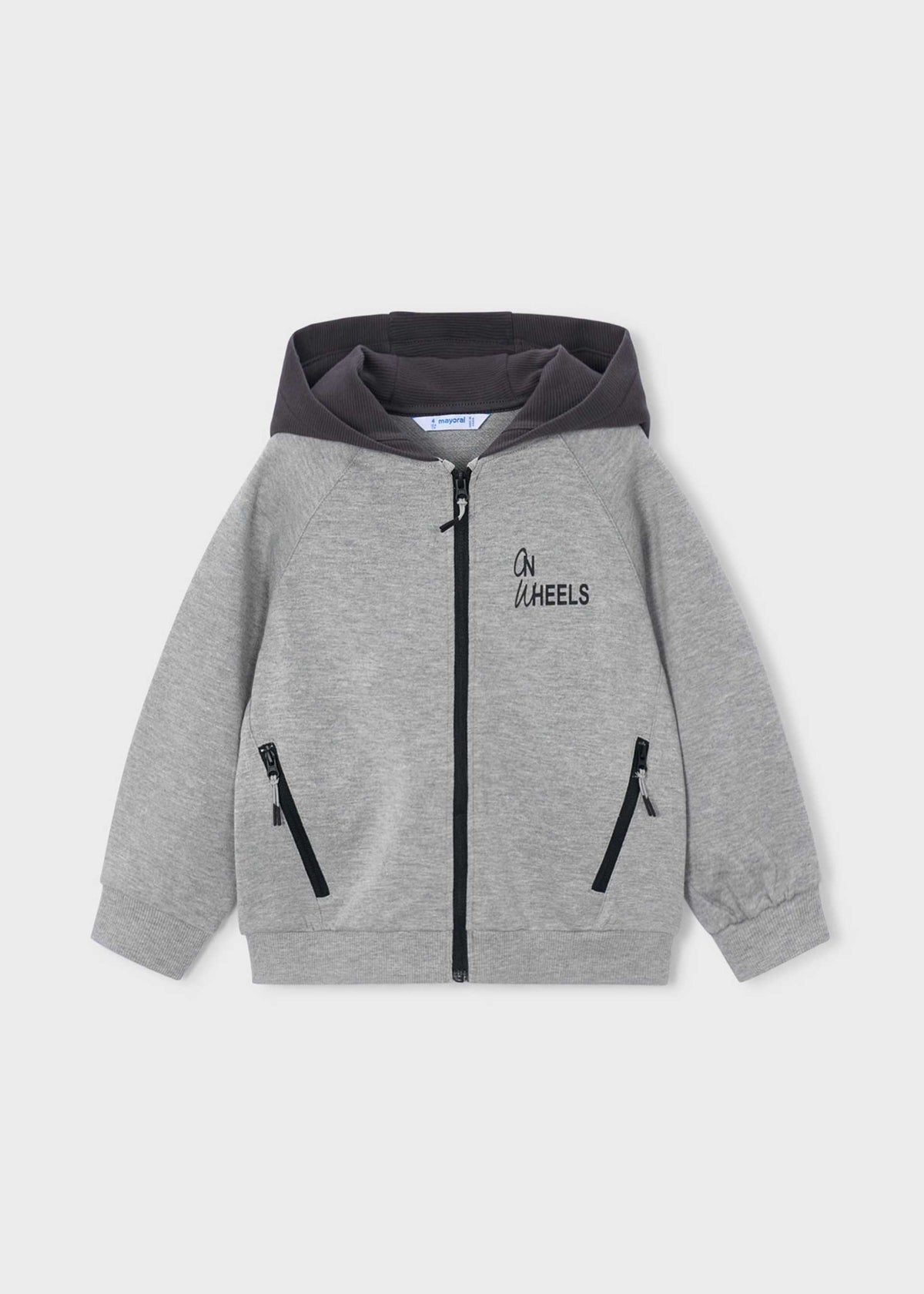 Boy zip-up hoodie