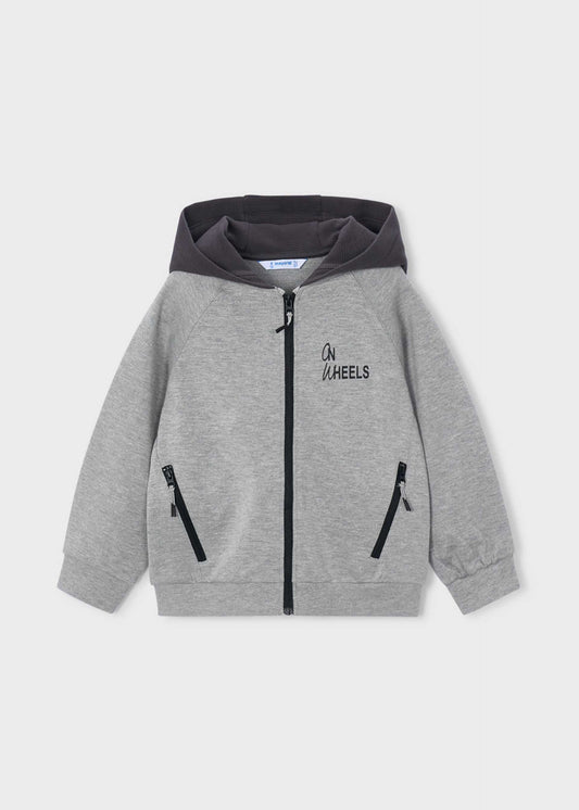 Boy zip-up hoodie