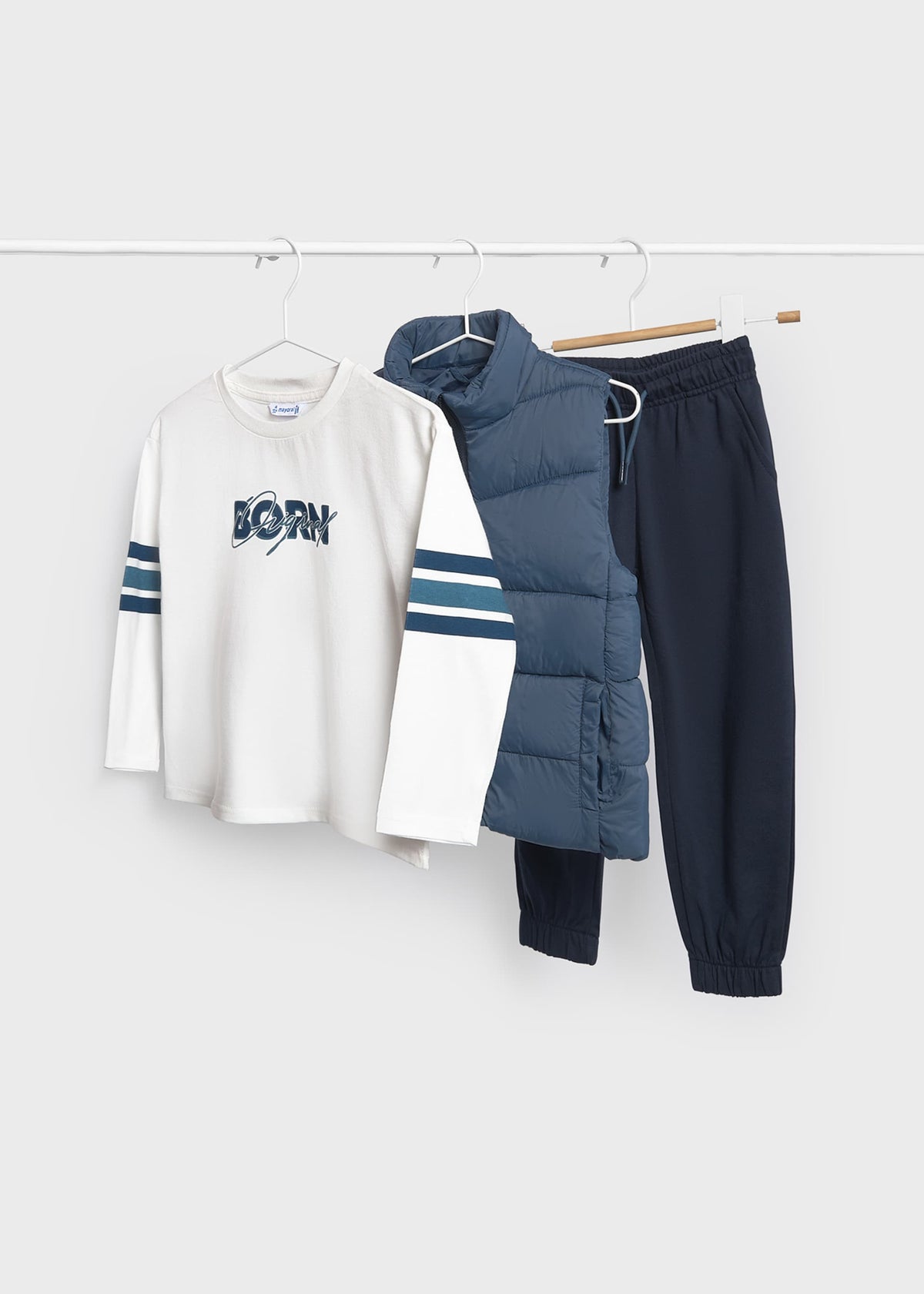 Boys 3-piece set vest and tracksuit
