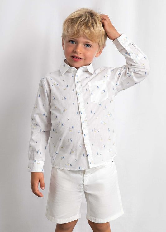 Boys basic bermuda shorts