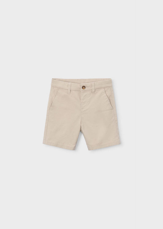 Boys basic bermuda twill shorts