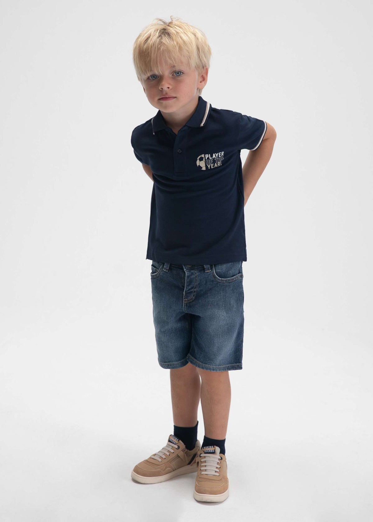 Jungen-Denimshorts für Kinder
