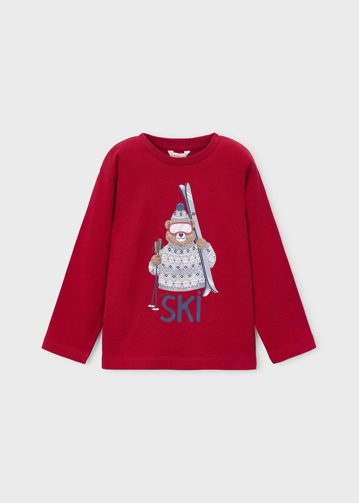 Boys' bear ski T-shirt
