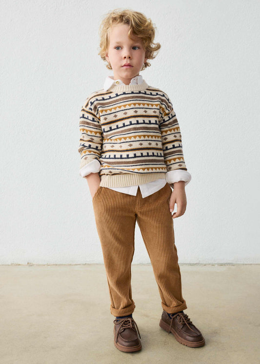 Boys' corduroy joggers