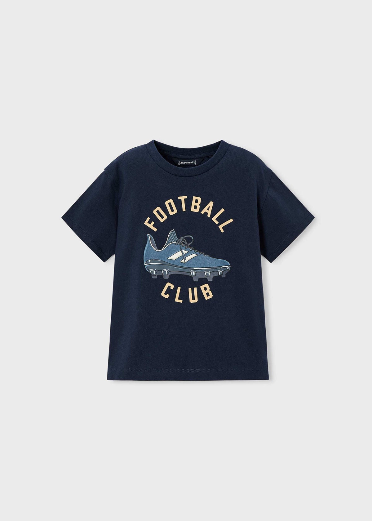 Boys' football boots T-shirt