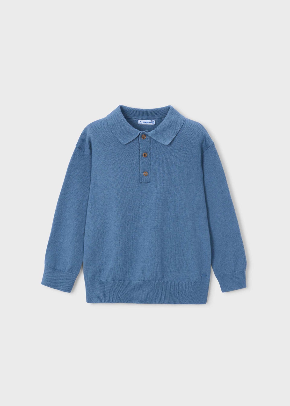Strick-Poloshirt für Jungen