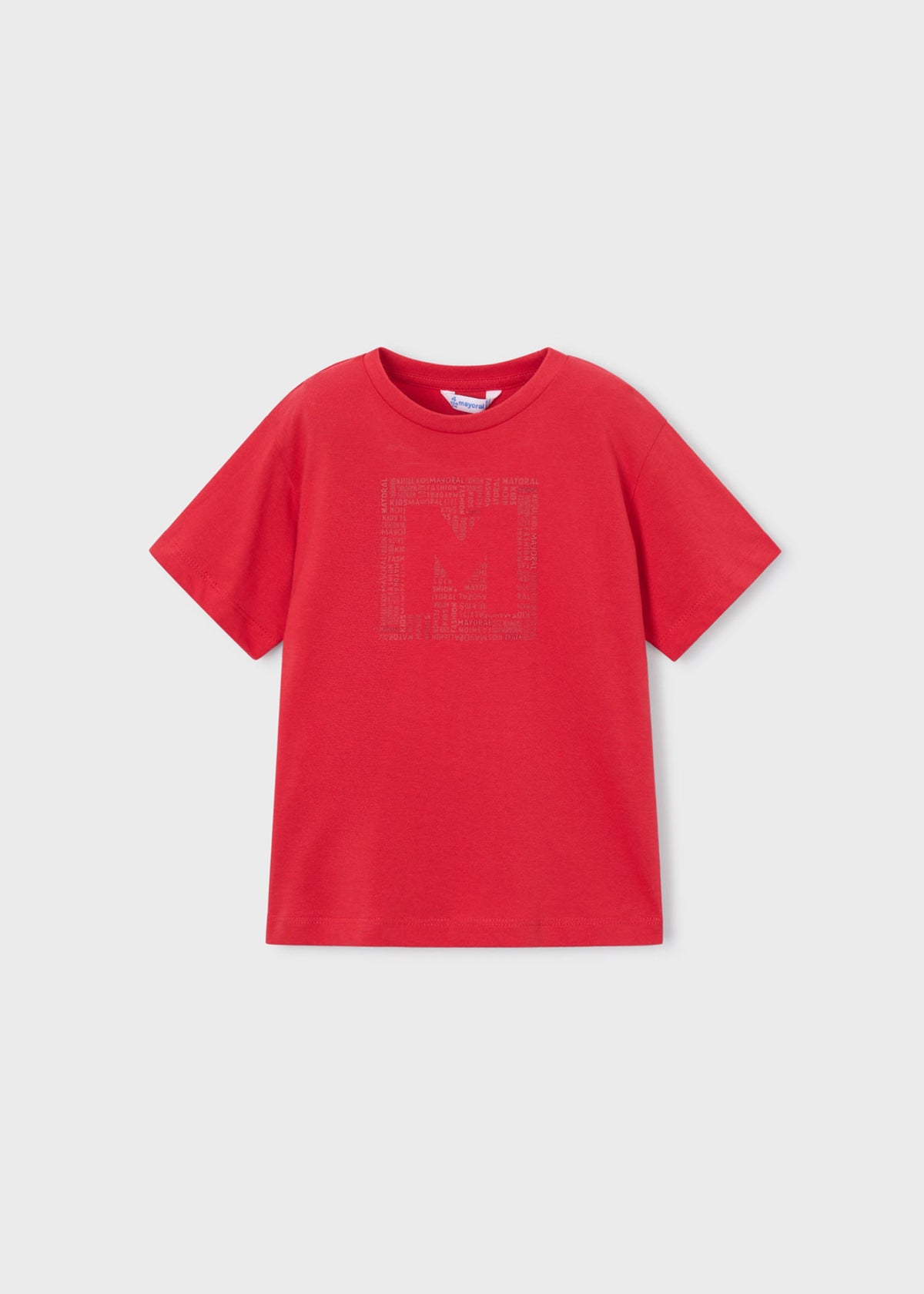 Jungen-T-Shirt mit Buchstaben-Print