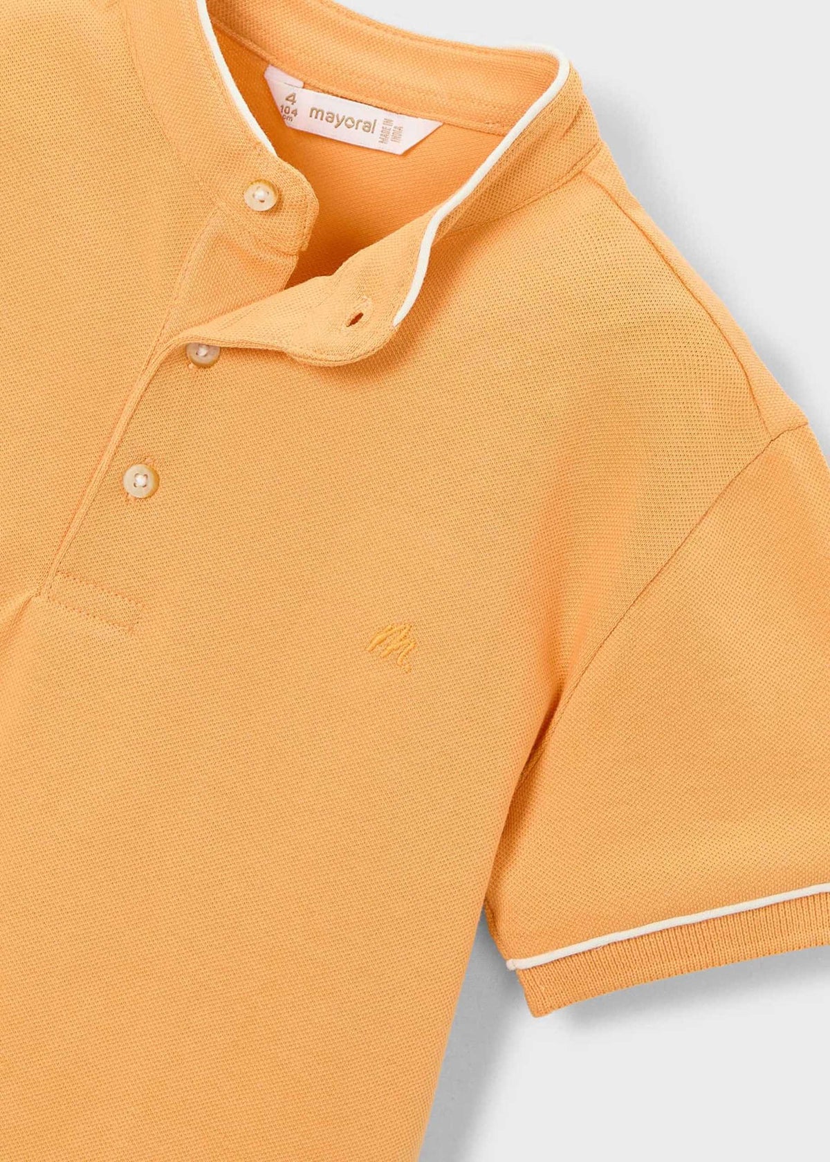 Poloshirt mit Stehkragen für Jungen