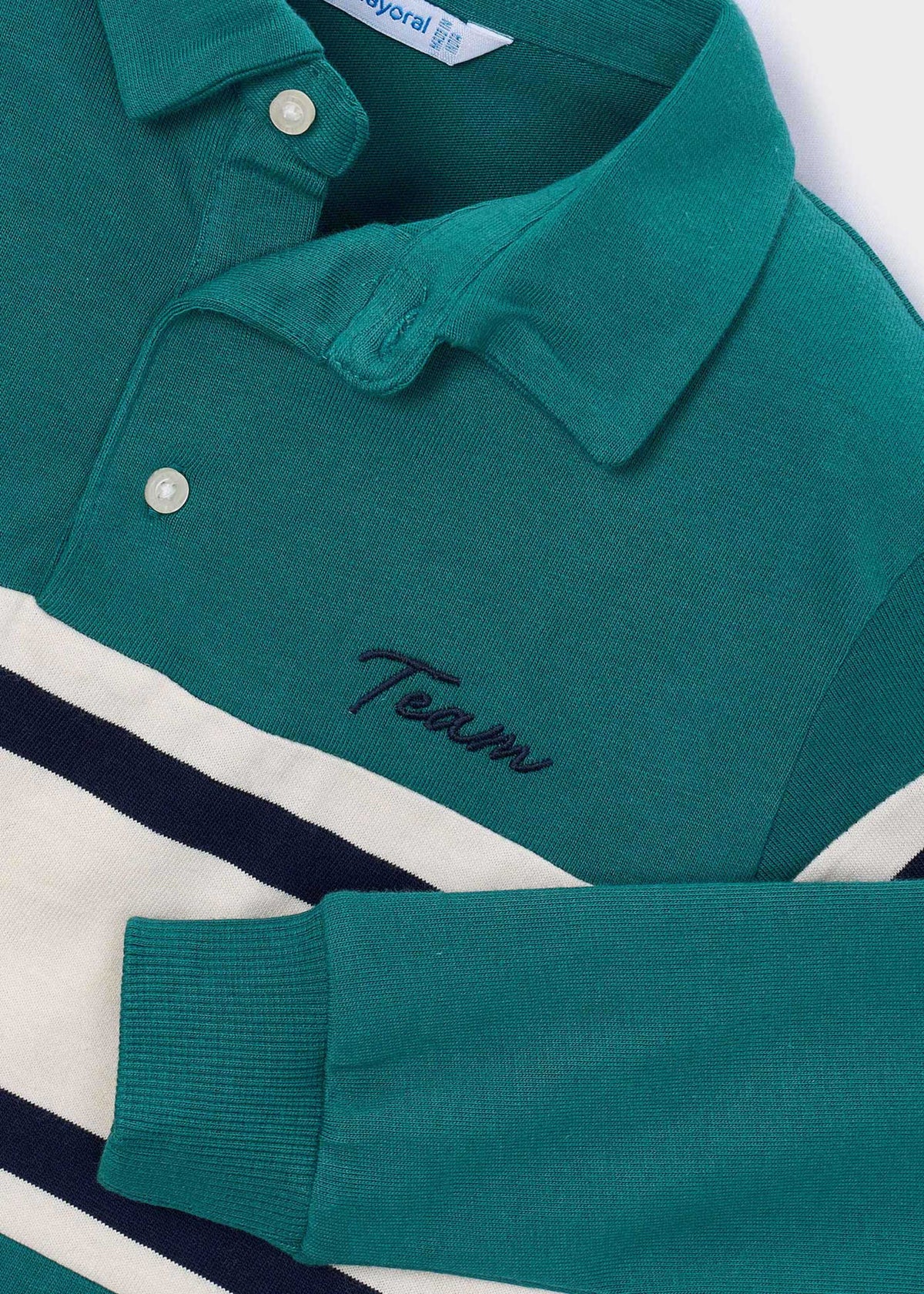 Boys' mixed-colour polo shirt