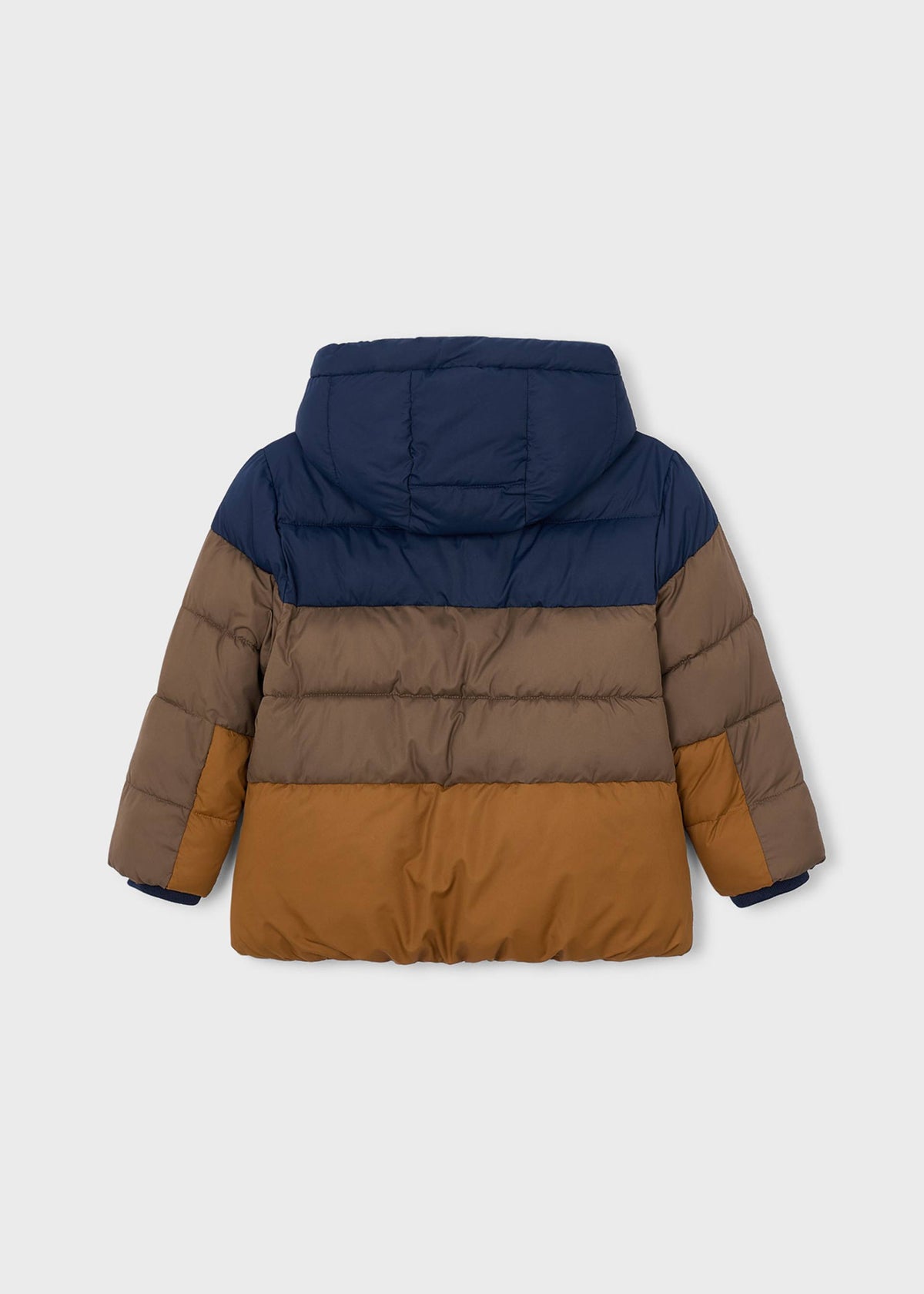 Boys' mixed-fabric jacket