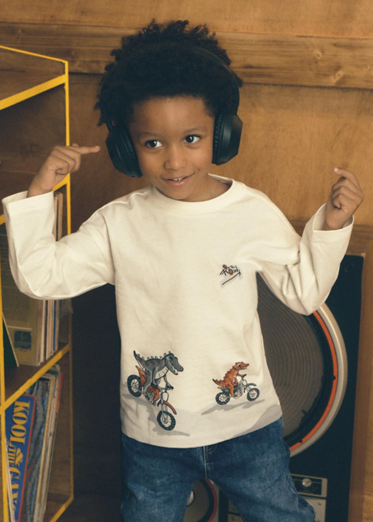 Motorrad-T-Shirt für Jungen