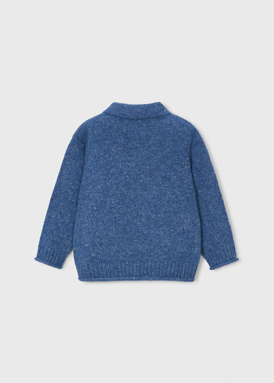 Boys' polo neck jumper